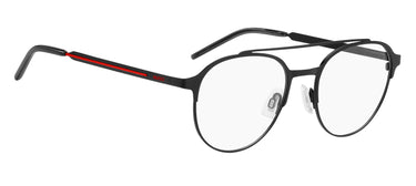 Premium Men Hugo Eyeglasses: HG 1156 - Matte Black(2) - SpecSMART Eye Clinic (Diagonal View)